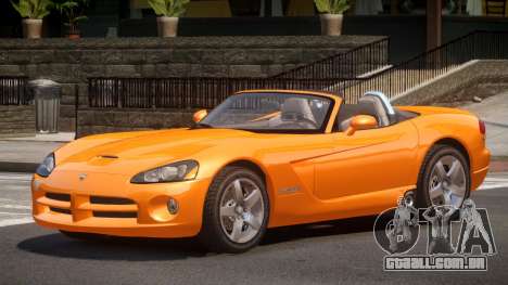 Dodge Viper Spider para GTA 4