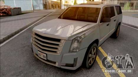 Cadillac Escalade 2016 Lowpoly para GTA San Andreas