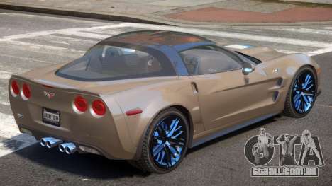 Chevrolet Corvette ZR1 V1.0 para GTA 4