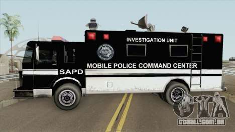 SAPD Mobile Police Base para GTA San Andreas