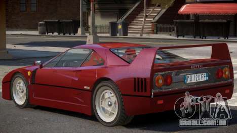 Ferrari F40 V1.0 para GTA 4