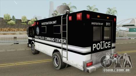 SAPD Mobile Police Base para GTA San Andreas