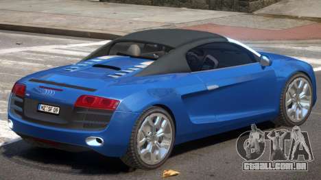 Audi R8 Roadster para GTA 4