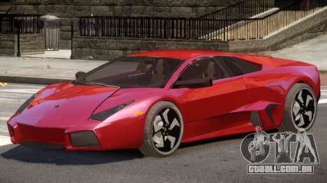 Lamborghini Reventon ST para GTA 4