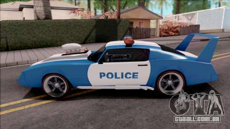 GTA V Imponte Phoenix Custom Police para GTA San Andreas