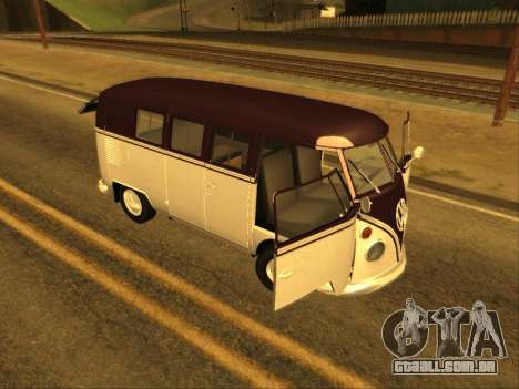 Volkswagen Bus Typ 2 1965 para GTA San Andreas