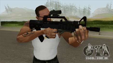 Bullpup Rifle (Three Upgrades V1) Old Gen GTA V para GTA San Andreas