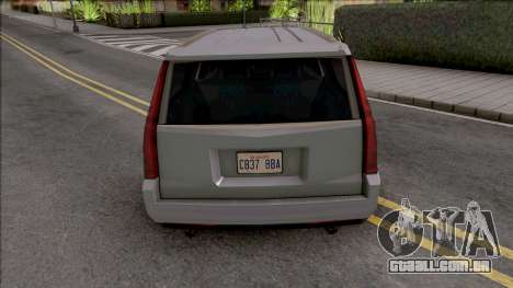 Cadillac Escalade 2016 Lowpoly para GTA San Andreas