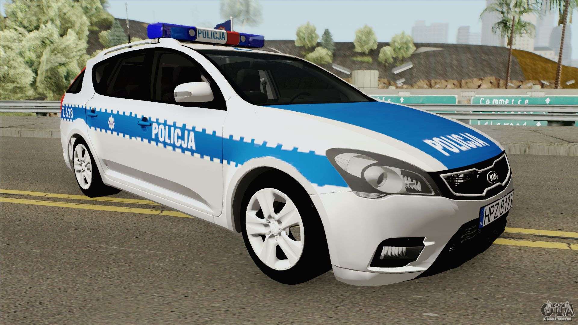 Kia Ceed SW I (Policja KSP Warszawa) para GTA San Andreas