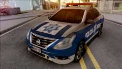 Nissan Versa 2019 Policia Federal Mexicana para GTA San Andreas