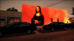 Mural De Mona Lisa para GTA San Andreas