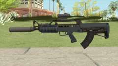 Bullpup Rifle (Three Upgrades V5) Old Gen GTA V para GTA San Andreas