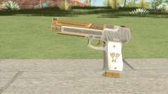 Pistol 50 (Platinum Pearl) GTA V para GTA San Andreas