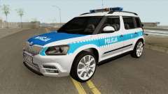 Skoda Yeti (Policja KSP) para GTA San Andreas