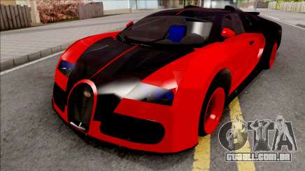 Bugatti Veyron Red para GTA San Andreas