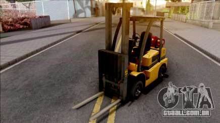 GTA V HVY Forklift SA Style para GTA San Andreas