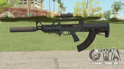 Bullpup Rifle (Three Upgrades V4) Old Gen GTA V para GTA San Andreas
