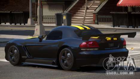 Dodge Viper RT Gold Strip para GTA 4