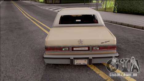 Chrysler New Yorker 1982 para GTA San Andreas