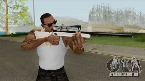 Sniper Rifle (White) para GTA San Andreas