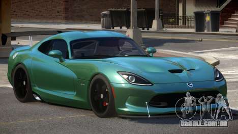 Dodge Viper GTS V1.1 para GTA 4