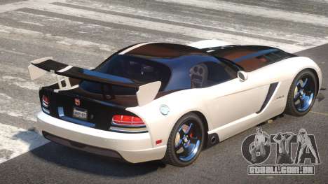 Dodge Viper SRT Spec V1.1 para GTA 4