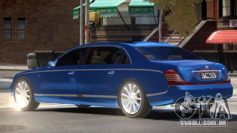 Maybach 62S V1.0 para GTA 4