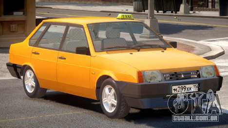 VAZ 21099 Taxi V1.0 para GTA 4