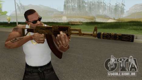 Assault Rifle GTA V (Two Attachments V7) para GTA San Andreas