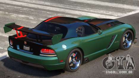 Dodge Viper SRT Spec V1.3 para GTA 4
