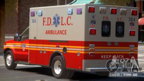 Ford F-350 Ambulance para GTA 4