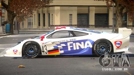 McLaren F1 GTR Le Mans Edition PJ1 para GTA 4