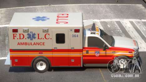 Ford F-350 Ambulance para GTA 4