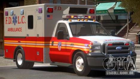 Ford F-350 Ambulance para GTA 4