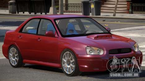 Subaru Impreza TDI para GTA 4