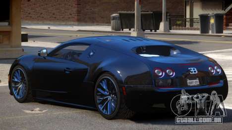 Bugatti Veyron 16.4 GT Black Edition para GTA 4