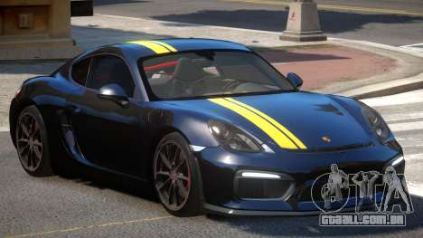 Porsche Cayman GT4 Black Edition para GTA 4