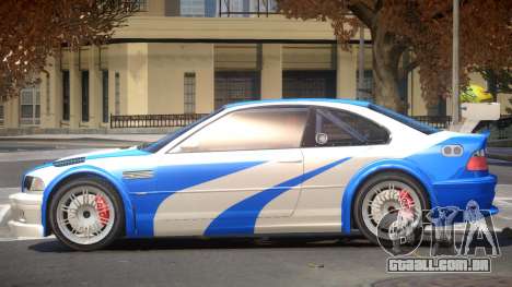 BMW M3 GTR V1.0 para GTA 4