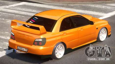 Subaru Impreza STI Tuned V1.0 para GTA 4