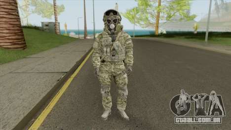 GRU Skin (Woodland) para GTA San Andreas