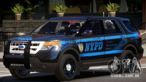 Ford Explorer Police V1.1 para GTA 4