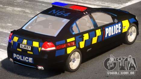 Holden VE Commodore Police V1.0 para GTA 4