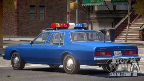 1985 Impala Police V1.0 para GTA 4