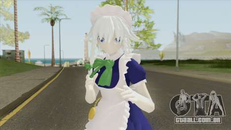 Sakuya (Touhou Project) para GTA San Andreas