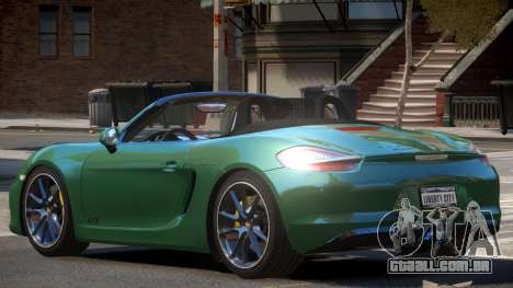 Porsche Boxster Custom para GTA 4