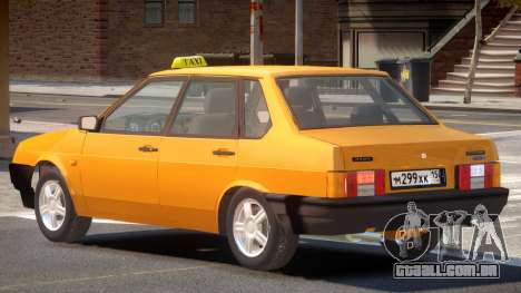 VAZ 21099 Taxi V1.0 para GTA 4