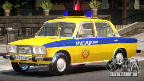 VAZ 2106 Police para GTA 4