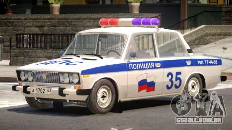 VAZ 2106 Police V1.1 para GTA 4