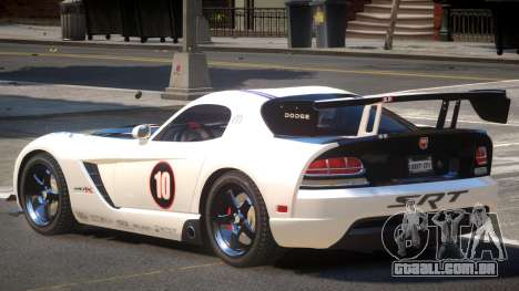 Dodge Viper SRT Spec PJ para GTA 4