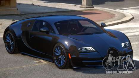 Bugatti Veyron 16.4 GT Black Edition para GTA 4